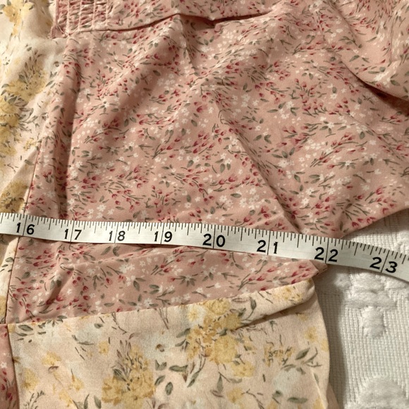 UMGEE Muti-colored Pullover Baby Doll Top. Size L. NWT - Picture 4 of 5